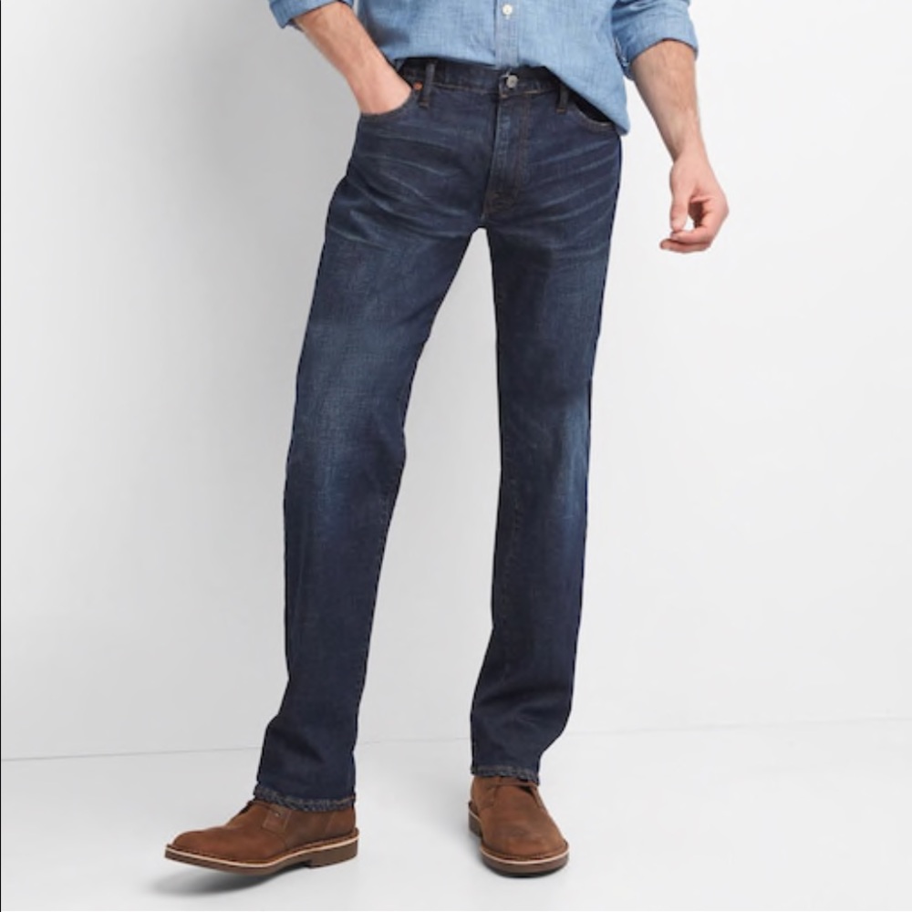Gap Premium Straight Fit Jeans